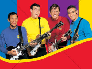 The Wiggles Classic Lineup With Guitars 6" x 8" Photo Print
