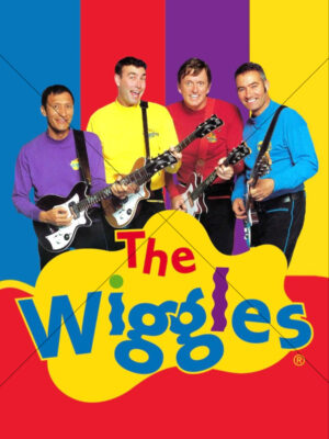 The Wiggles Logo Poster With Guitars 6" x 8" Photo Print