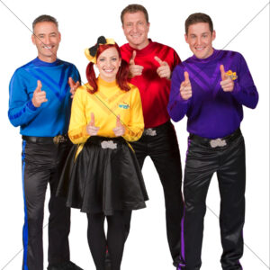 The Wiggles Studio Thumbs Up Lineup 6" x 6" Photo Print