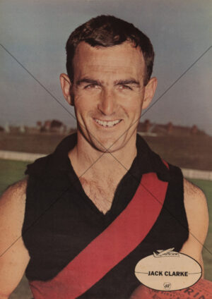 Jack Clarke - Essendon 1960s Heinz 57 VFL Player Poster - A4 Photo Print