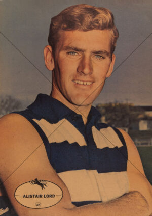 Alistair Lord - Geelong 1960s Heinz 57 VFL Player Poster - A4 Photo Print