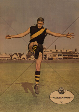 Neville Crowe - Richmond 1960s Heinz 57 VFL Player Poster - A4 Photo Print