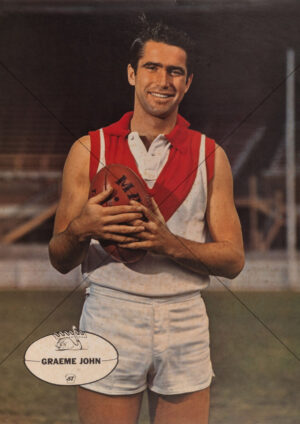 Graeme John 1960s Heinz 57 VFL Player Poster A4 Photo Print