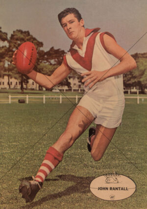 John Rantall 1960s Heinz 57 VFL Player Poster A4 Photo Print