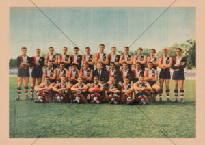 1961 Woman's Day VFL Team Photo - Saint Kilda A4 Photo Print