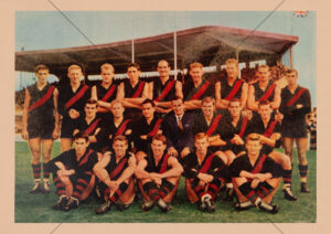 1961 Woman's Day VFL Team Photo - Essendon A4 Photo Print