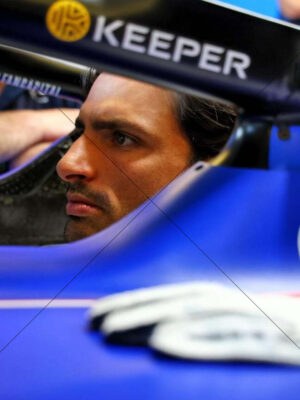 Carlos Sainz Side Profile in F1 Car 6" x 8" Photo Print