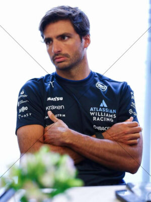 Carlos Sainz Arms Crossed in Williams Kit 6" x 8" Photo Print