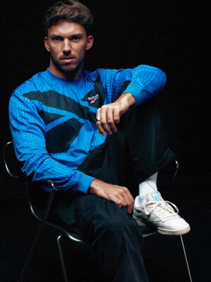 Pierre Gasly Studio Pose in Blue Reebok 6" x 8" Photo Print