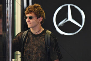 Andrea Kimi Antonelli With Mercedes Star 6" x 4" Photo Print