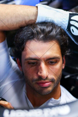 Carlos Sainz Resting In Cockpit 6" x 4" Photo Print