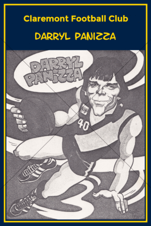 Darryl Panizza WAFL Footballer Caricature 6" x 4" Photo Print