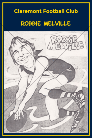 Robbie Melville WAFL Caricature 6" x 4" Photo Print