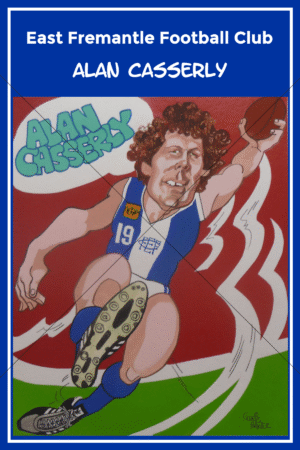 Alan Casserly WAFL Caricature 6" x 4" Photo Print
