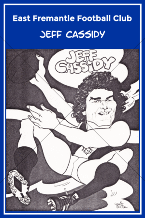 Jeff Cassidy WAFL Caricature 6" x 4" Photo Print