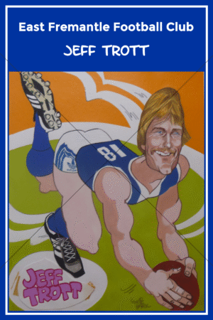 Jeff Trott WAFL Caricature 6" x 4" Photo Print