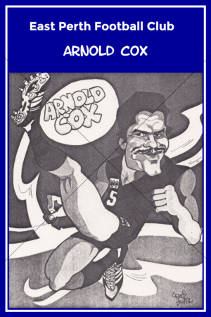 Arnold Cox WAFL Caricature 6" x 4" Photo Print