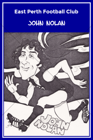 John Nolan WAFL Caricature 6" x 4" Photo Print