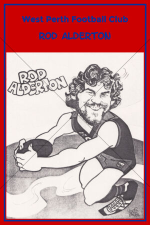 Rod Alderton West Perth Caricature 6" x 4" Photo Print