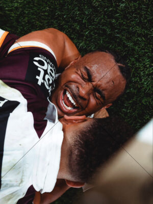 Ezra Mam Celebrates On Ground 6" x 8" Photo Print