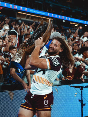 Patrick Carrigan With Provan-Summons Trophy 6" x 8" Photo Print