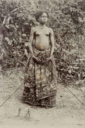 Young Indigenous Woman In Patterned Skirt 6" x 4" Photo Print