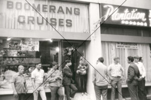 R and R Servicemen Kings Cross Sydney 1970 to 1971 6" x 4" Photo Print