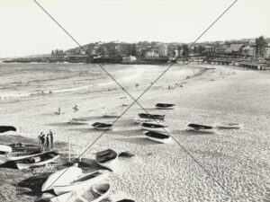 Coogee Beach Boats on Shore 6" x 4" Photo Print