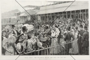 Royal Ascot Enclosure Before The Cup Antique Illustration 6" x 4" Photo Print