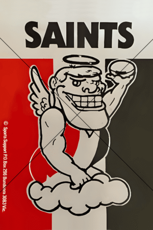 St Kilda Saints Mascot Sticker 1983 6" x 4" Photo Print