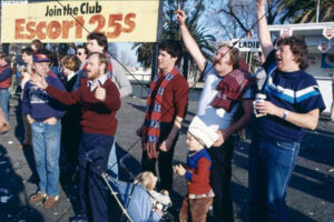 Bulldog Fans at Whitten Oval 1983 6" x 4" Photo Print