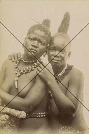 Zulu Women Beaded Portrait 6" x 4" Photo Print