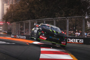 V8 Supercars - Cam Waters Monster Mustang Airborne Over Chicane 6" x 4" Photo Print