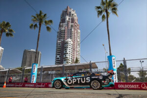 V8 Supercars - Chaz Mostert Optus Mustang On Gold Coast Street 6" x 4" Photo Print