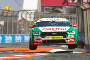 V8 Supercars - Thomas Randle Castrol Mustang Airborne 6" x 4" Photo Print