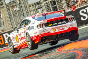 V8 Supercars - Will Davison WM Waste Mustang Airborne 6" x 4" Photo Print