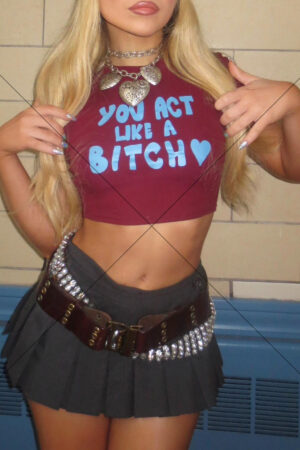 Sabrina Carpenter You Act Like A Bitch Top 6" x 4" Photo Print