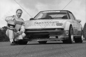 Allan Moffat With Peter Stuyvesant Mazda 6" x 4" Photo Print