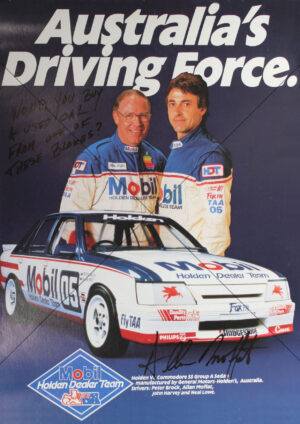 Allan Moffat Peter Brock Mobil Holden Poster A4 Photo Print