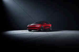 Tesla Model 3 Performance Front Quarter In Light 6" x 4" Photo Print
