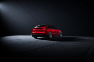 Tesla Model 3 Performance Taillights In Fog 6" x 4" Photo Print