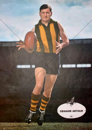 Graham Arthur Hawthorn Captain Heinz 57 VFL Poster A4 Photo Print