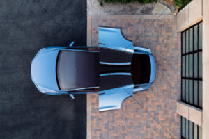 Tesla Model X Aerial Falcon Wing View 6" x 4" Photo Print