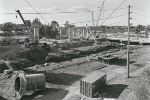 Maribyrnong River Freeway Bridge Construction Flemington 6" x 4" Photo Print