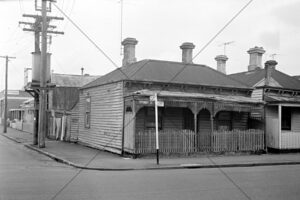Stubbs Street Weatherboard Cottage Corner Streetscape 6" x 4" Photo Print