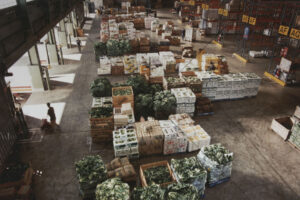 Flemington Produce Market Vegetables Warehouse 6" x 4" Photo Print