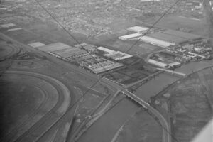 Melbourne Abattoirs Stockyards Aerial View 1948 6"x 4" Photo Print