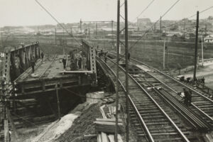 Flemington Bridge Railway Construction 1929 6"x 4" Photo Print