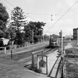 Route 88 Tram Near Newmarket Sidings 6" x 6" Photo Print