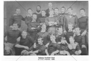 Railway Football Club 1896 STFA Premiers Team 6" x 4" Photo Print